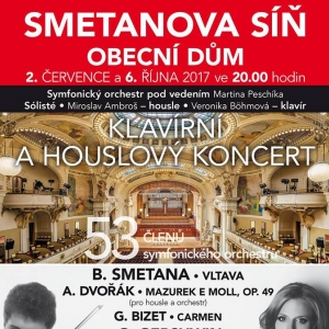 Symfonické koncerty ve Smetanově síni Obecního domu